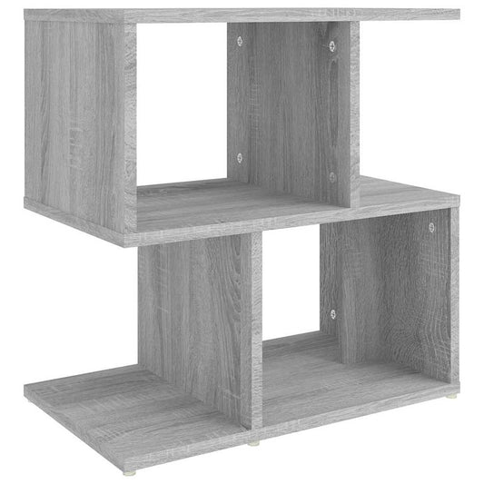 Bedside Cabinet Grey Sonoma 50x30x51,5 cm Engineered Wood