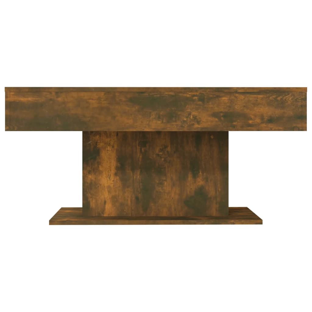 Coffee Table | Smoked oak | Engineered wood | 96x50 cm | Modern