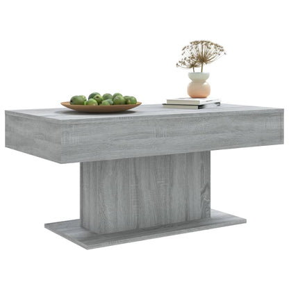 Coffee Table | Grey Sonoma | Engineered Wood | Medium | Modern