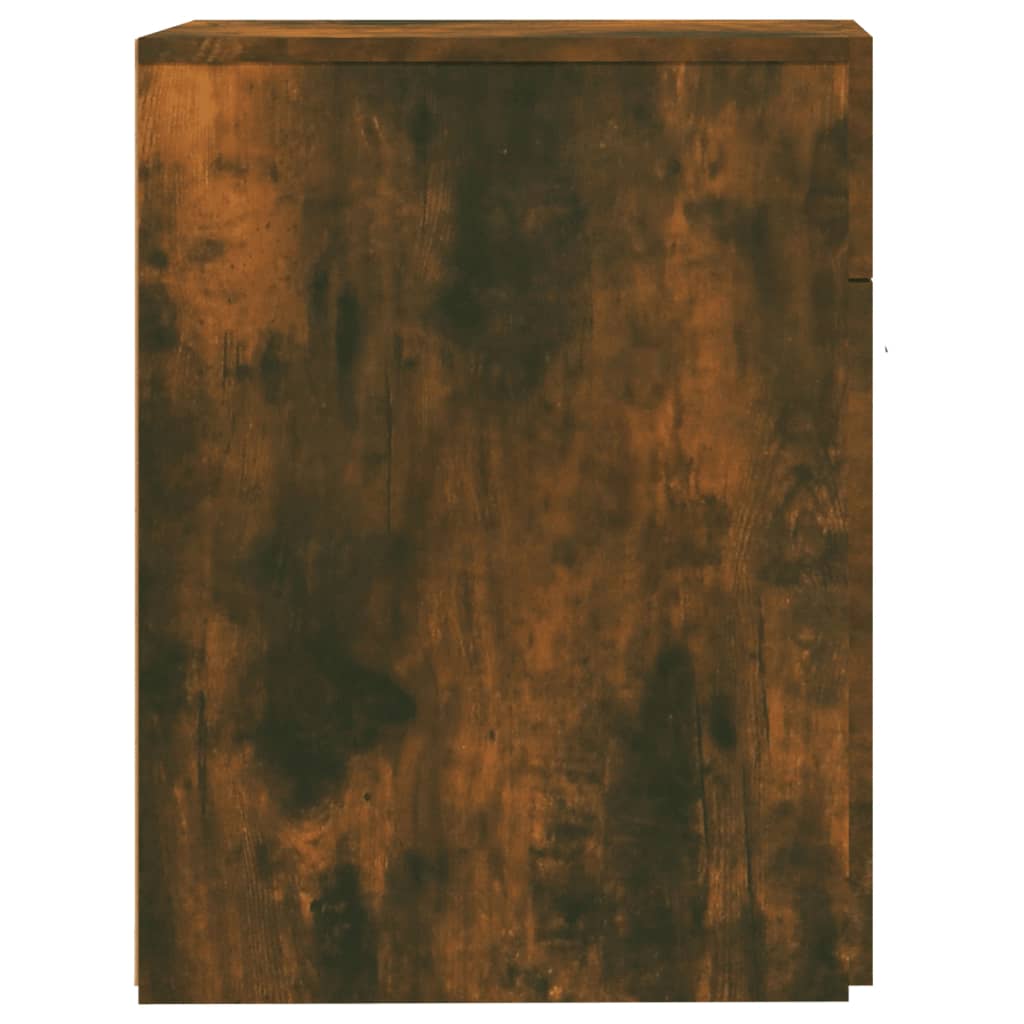 Apothecary Cabinet | Smoked Oak | Engineered Wood | Medium