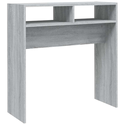 Console Table Grey Sonoma 78x30x80 cm Engineered Wood