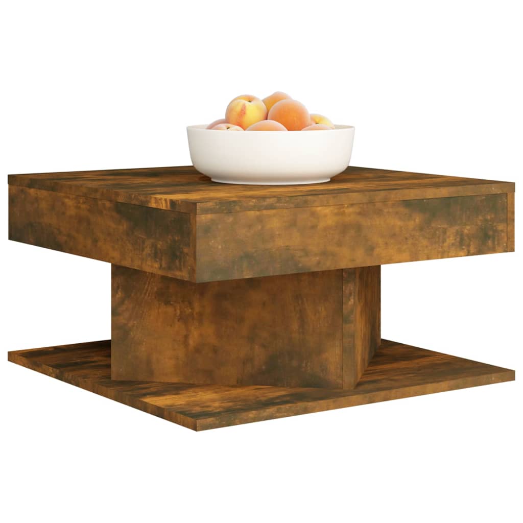Coffee Table | Smoked Oak | Engineered wood | Low Coffee Table