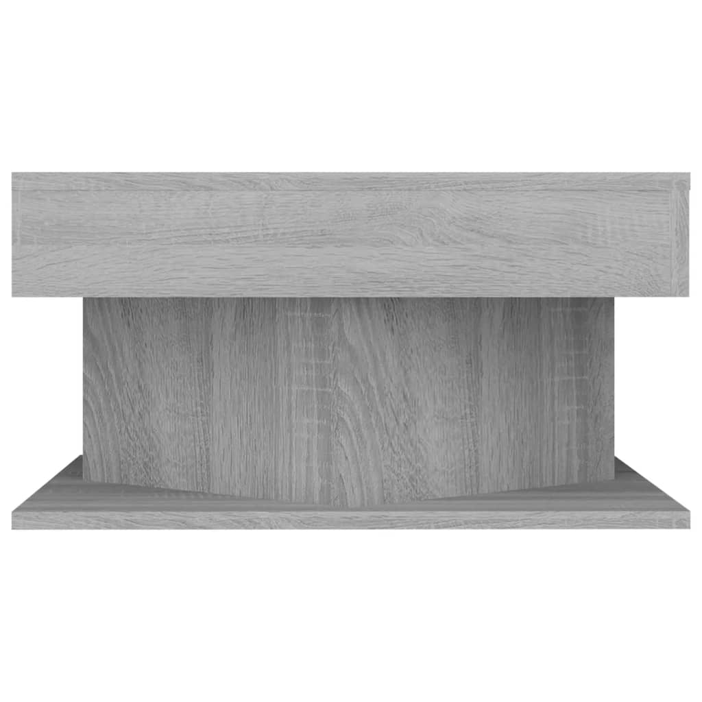 Coffee Table Grey Sonoma 57x57x30 cm Engineered Wood