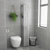 Bathroom Cabinet Grey Sonoma 25x26.5x170 cm Engineered Wood