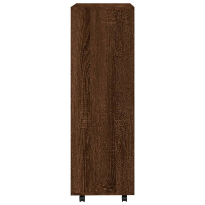 Wardrobe Brown Oak 80x40x110 cm Engineered Wood