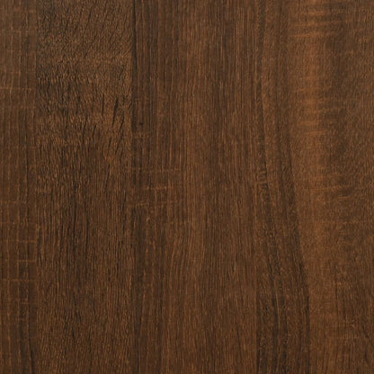 Wardrobe Brown Oak 80x40x110 cm Engineered Wood