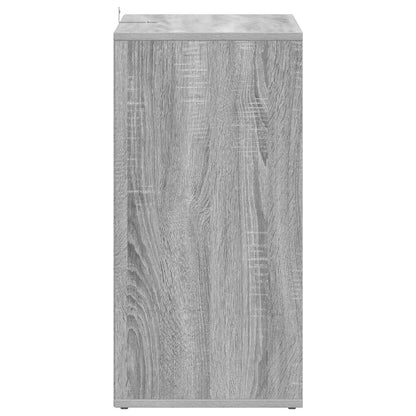Shoe Cabinet Grey Sonoma 60x35x70 cm Engineered Wood