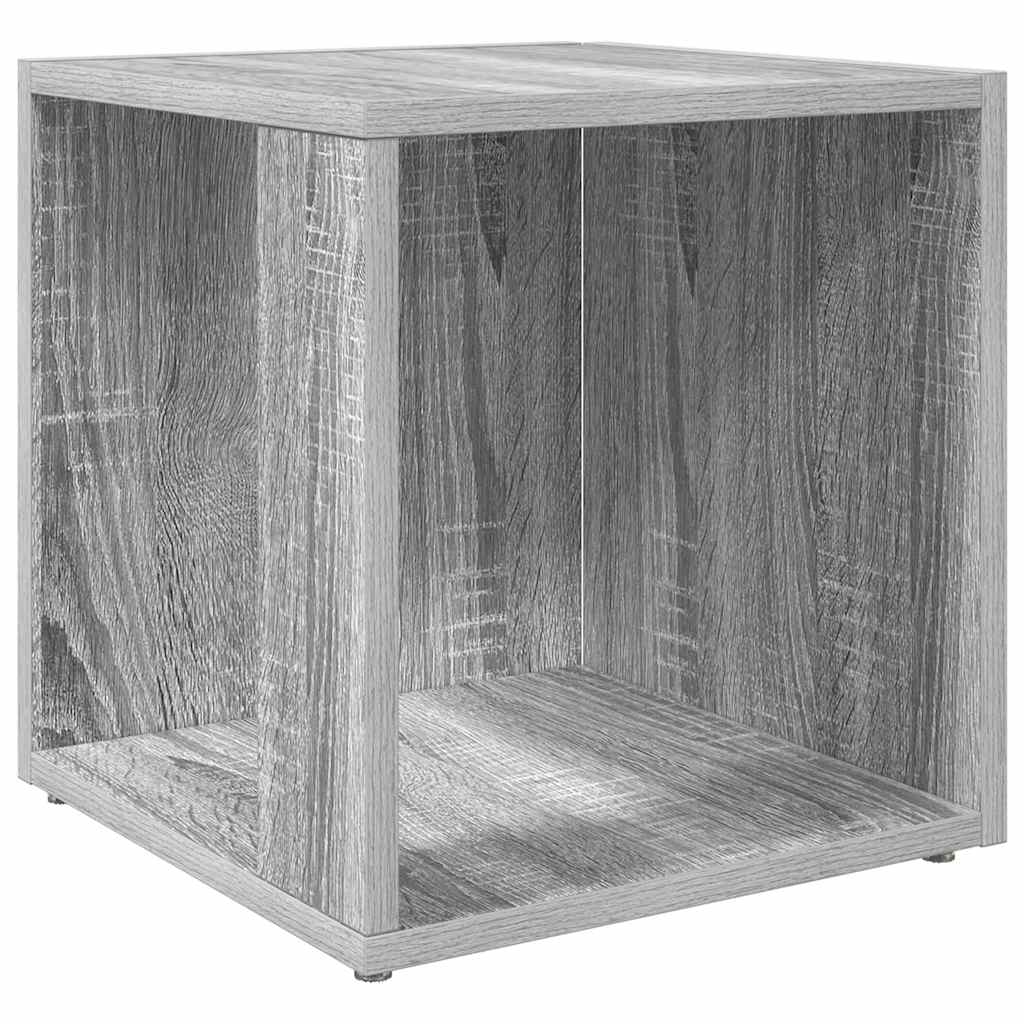 Side Table Grey Sonoma 33x33x34,5 cm Engineered Wood