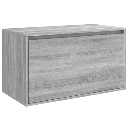 Hall Bench | Grey Sonoma | Engineered Wood | Medium | Entryway Bench