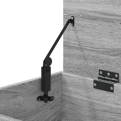 Shoe Bench Grey Sonoma 60x30x45 cm Engineered Wood