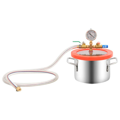 Vacuum Chamber Stainless Steel 3.7 L
