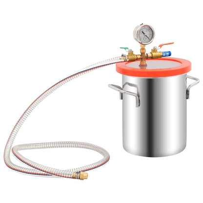 Vacuum Chamber Stainless Steel 5.5 L