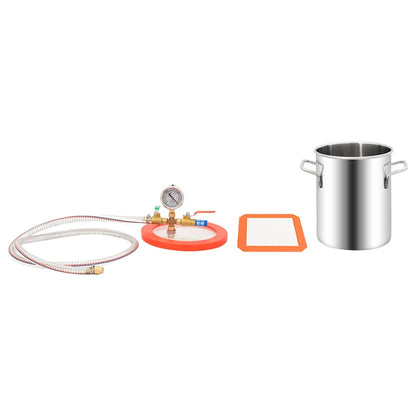 Vacuum Chamber Stainless Steel 5.5 L