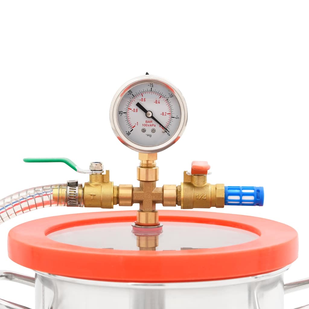 Vacuum Chamber Stainless Steel 5.5 L