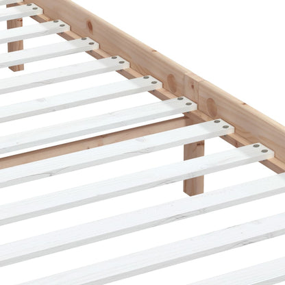 Bed Frame | Natural Pine | Solid Pine Wood | Durable | Bed Frame
