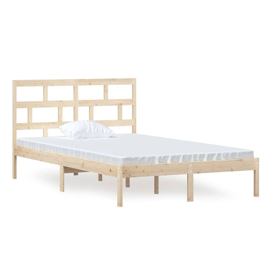 Bed Frame without Mattress Solid Wood 120x200 cm