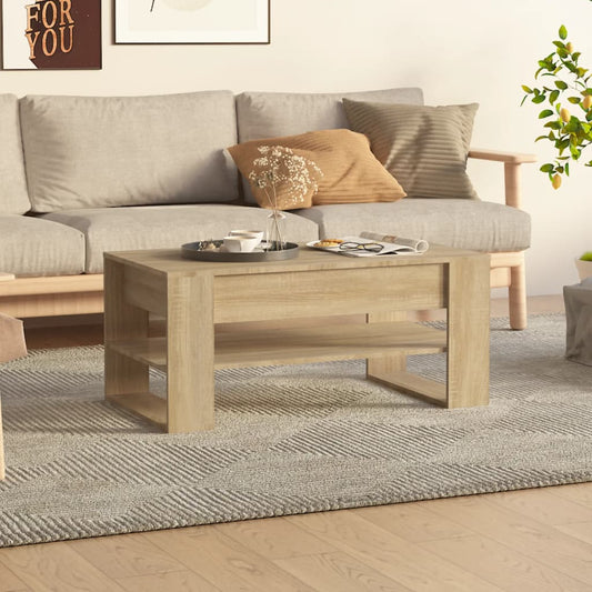 Coffee Table | Sonoma oak | Engineered wood | Medium | Coffee Table