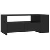 Coffee Table Black 102x55x42 cm Engineered Wood