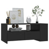 Coffee Table Black 102x55x42 cm Engineered Wood