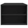Coffee Table Black 102x55x42 cm Engineered Wood