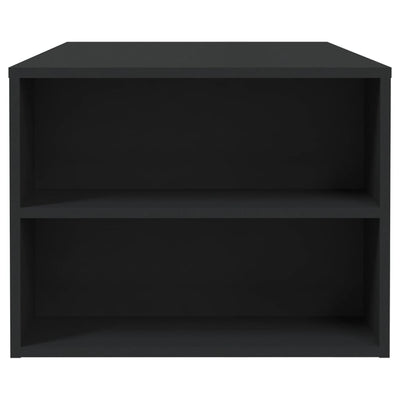 Coffee Table Black 102x55x42 cm Engineered Wood