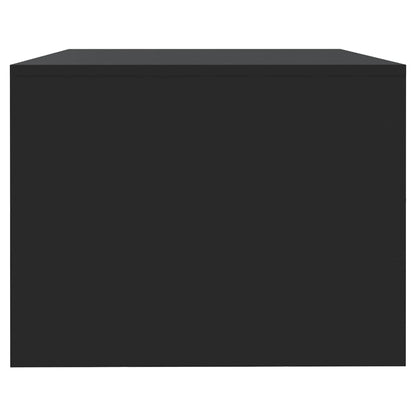 Coffee Table Black 102x55x42 cm Engineered Wood