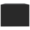 Coffee Table Black 102x55x42 cm Engineered Wood