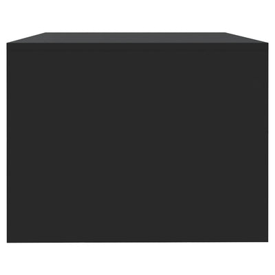 Coffee Table Black 102x55x42 cm Engineered Wood