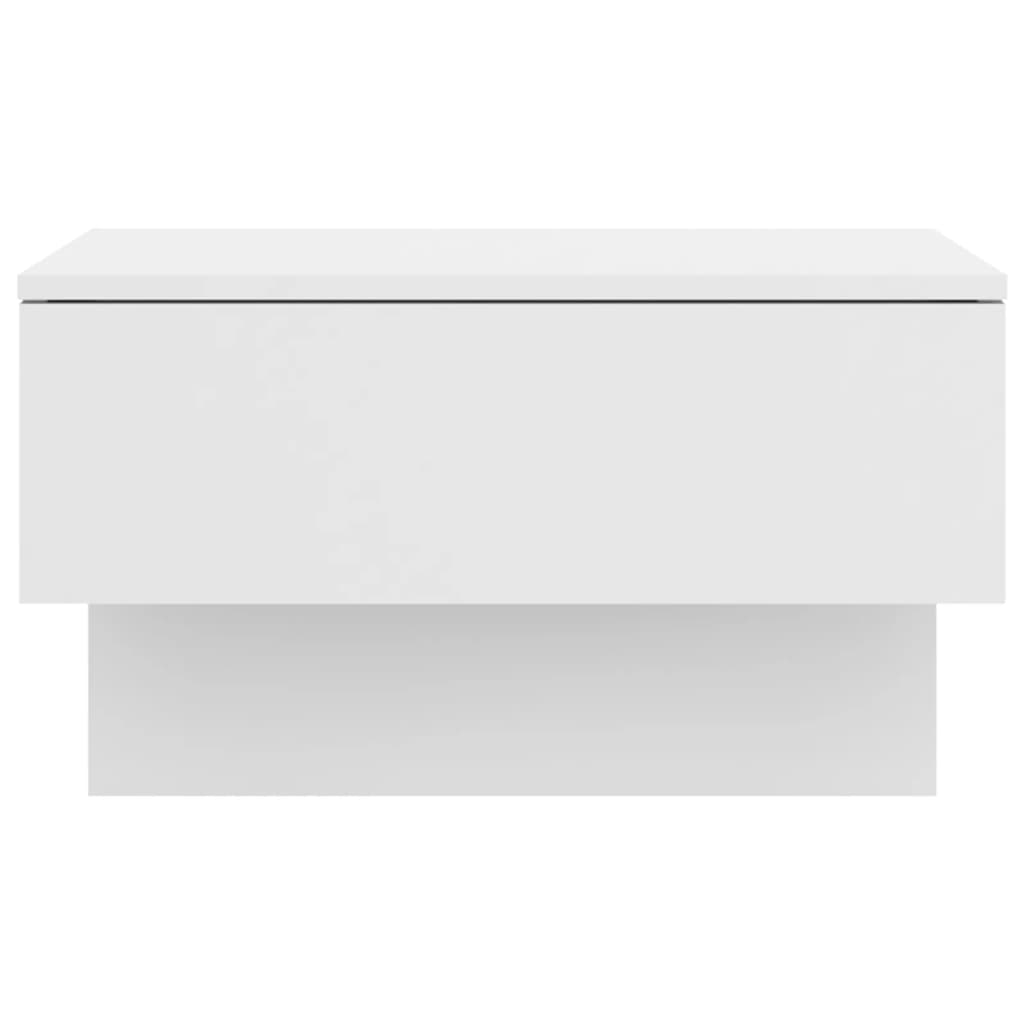 Wall-mounted Bedside Cabinet White