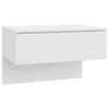 Wall-mounted Bedside Cabinets 2 pcs White