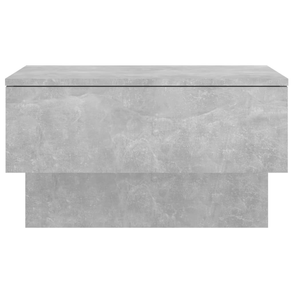 Wall-mounted Bedside Cabinets 2 pcs Concrete Grey