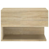 Wall-mounted Bedside Cabinets 2 pcs Sonoma Oak