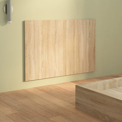 811028 vidaXL Bed Headboard Sonoma Oak 120x1,5x80 cm Engineered Wood