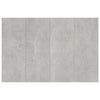 Bed Headboard Concrete Grey 120x1.5x80 cm Engineered Wood