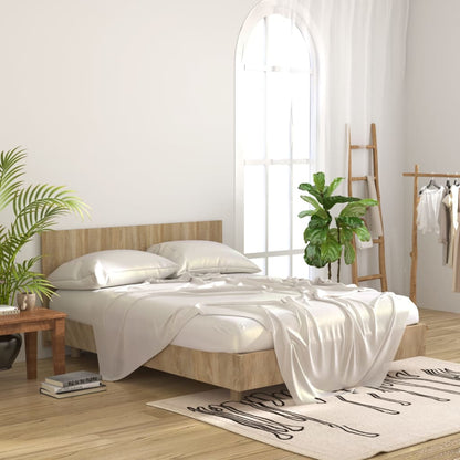 811037 vidaXL Bed Headboard Sonoma Oak 160x1,5x80 cm Engineered Wood
