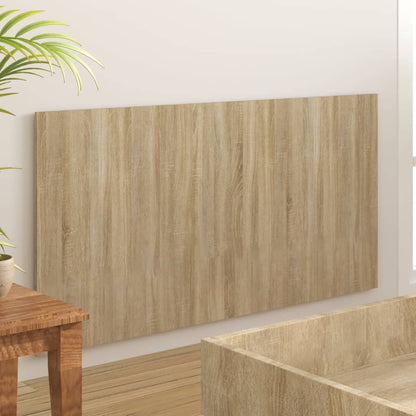 811037 vidaXL Bed Headboard Sonoma Oak 160x1,5x80 cm Engineered Wood