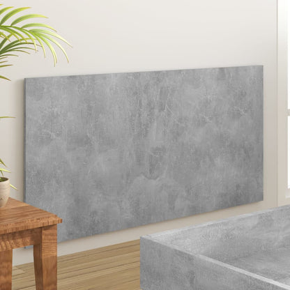 811038 vidaXL Bed Headboard Concrete Grey 160x1,5x80 cm Engineered Wood
