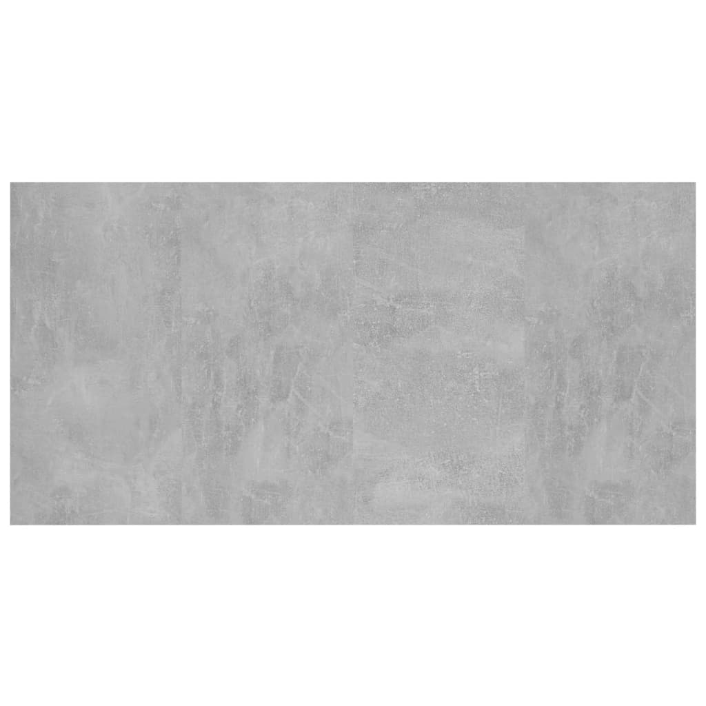 811038 vidaXL Bed Headboard Concrete Grey 160x1,5x80 cm Engineered Wood