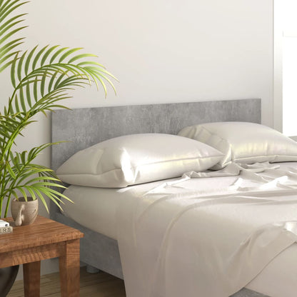 811038 vidaXL Bed Headboard Concrete Grey 160x1,5x80 cm Engineered Wood