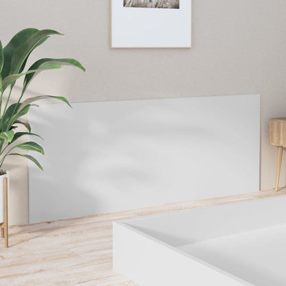 811043 vidaXL Bed Headboard White 200x1,5x80 cm Engineered Wood
