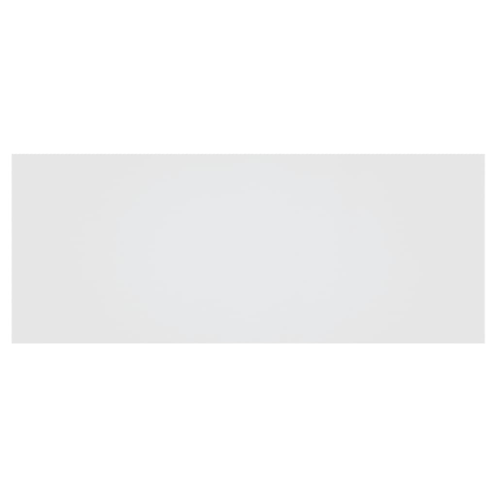 811043 vidaXL Bed Headboard White 200x1,5x80 cm Engineered Wood