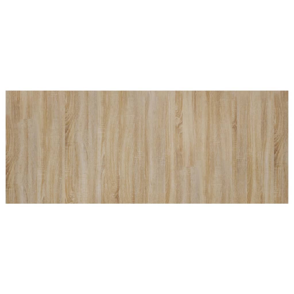 811046 vidaXL Bed Headboard Sonoma Oak 200x1,5x80 cm Engineered Wood