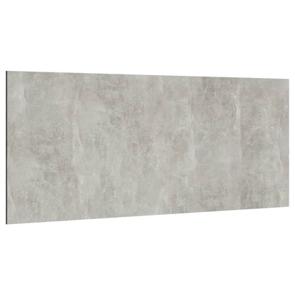 811047 vidaXL Bed Headboard Concrete Grey 200x1,5x80 cm Engineered Wood
