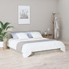 Bed Headboard Concrete Grey 200x1.5x80 cm Engineered Wood