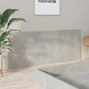 Bed Headboard Concrete Grey 200x1.5x80 cm Engineered Wood