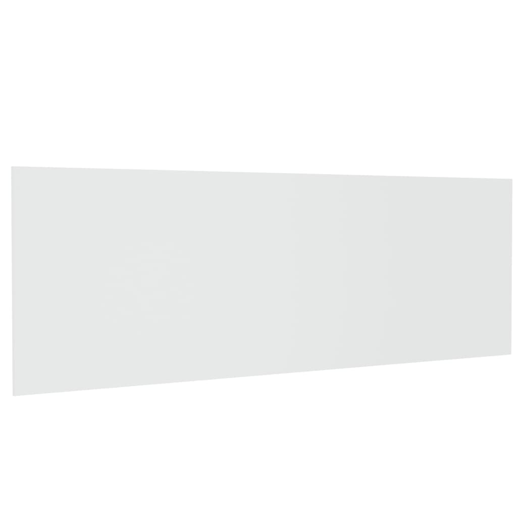 811052 vidaXL Wall Headboard White 240x1,5x80 cm Engineered Wood