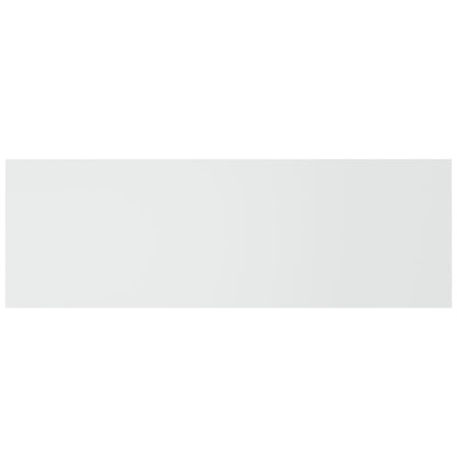 811052 vidaXL Wall Headboard White 240x1,5x80 cm Engineered Wood