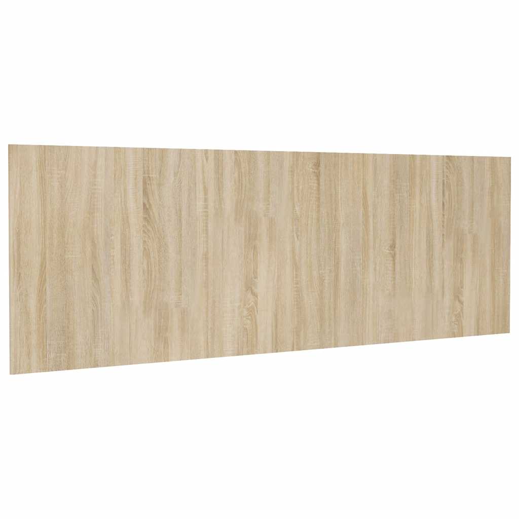 811055 vidaXL Wall Headboard Sonoma Oak 240x1,5x80 cm Engineered Wood