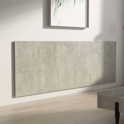 811056 vidaXL Wall Headboard Concrete Grey 240x1,5x80 cm Engineered Wood