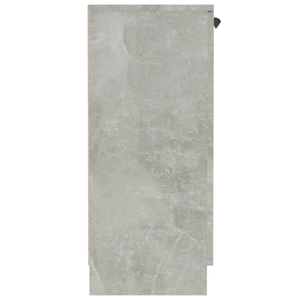 Sideboard Concrete Grey 60x30x70 cm Engineered Wood